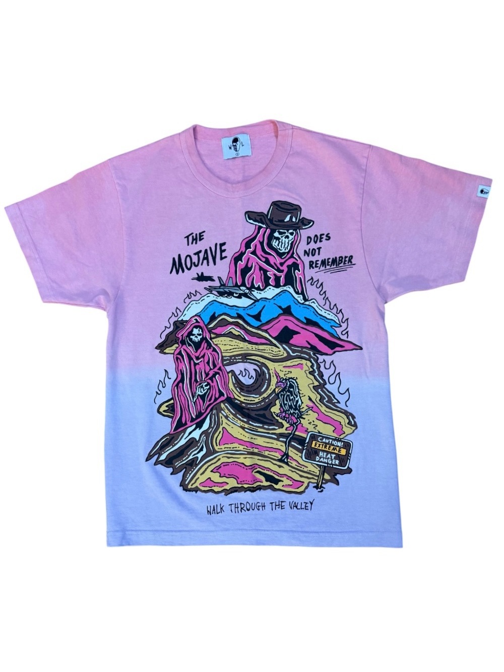 Warren Lotas The Valley Mojave T Pink / Purple Size S
